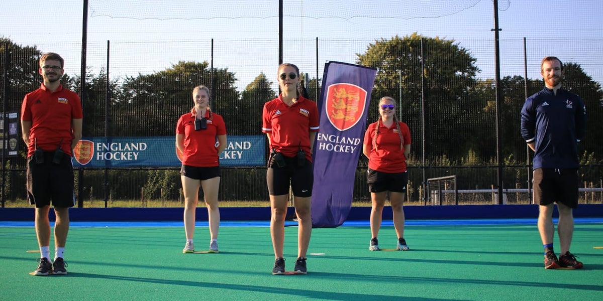 England and GB Hockey staff picture during COVID-19