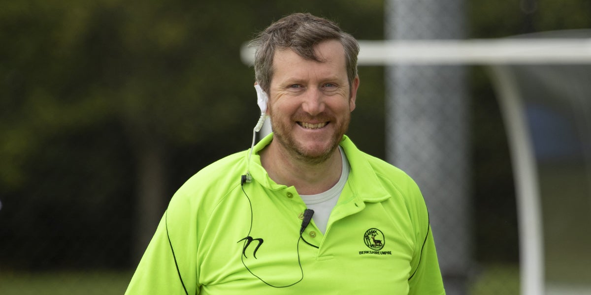 Adult male Berkshire hockey umpire from Newbury and Thatcham Hockey Club 