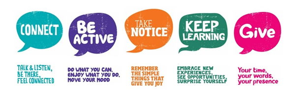 Connect, Be Active, Take Notice, Keep Learning and Give